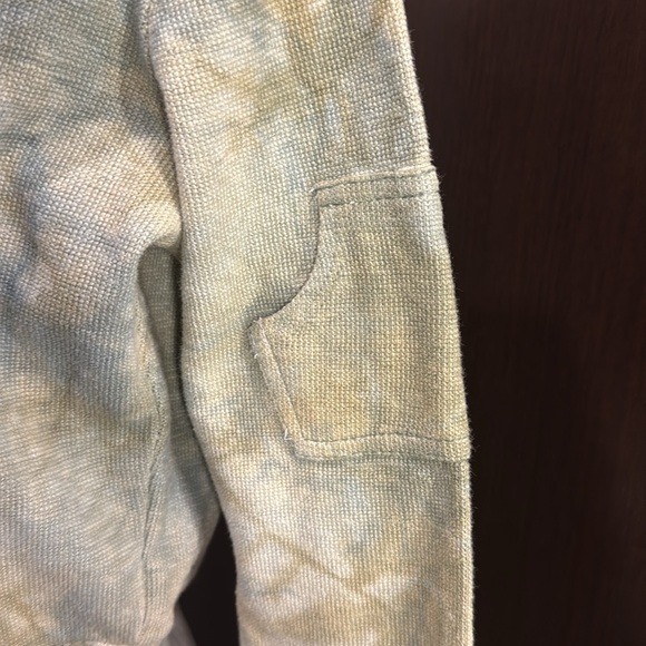 RARE Pamela Anderson Green Tie-Dye Cropped Top & Flare Mini Skirt Set - Picture 8 of 10